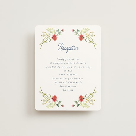 Reception Cards