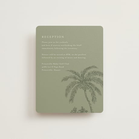 Reception Cards