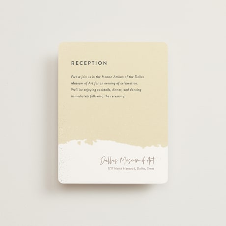Reception Cards