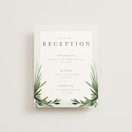 Reception Cards