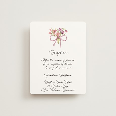 Reception Cards