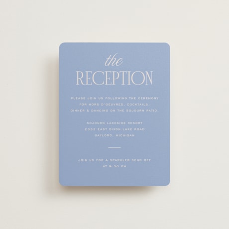 Reception Cards