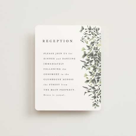 Reception Cards