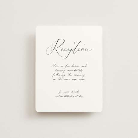 Reception Cards