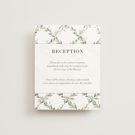 Reception Cards