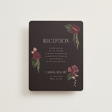 Reception Cards