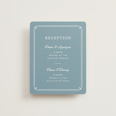 Reception Cards