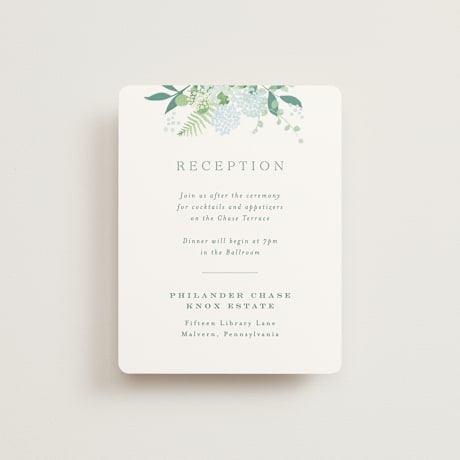 Reception Cards