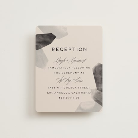 Reception Cards