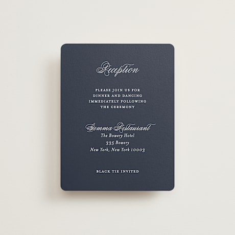 Reception Cards