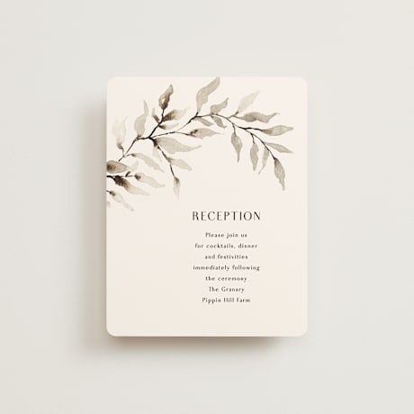 Reception Cards