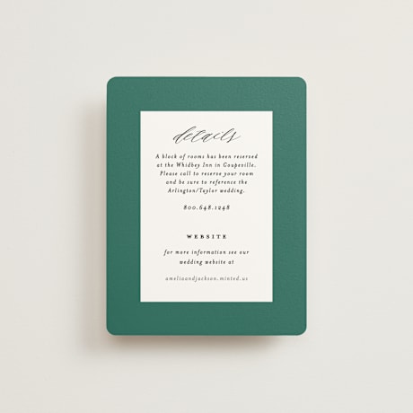 Reception Cards
