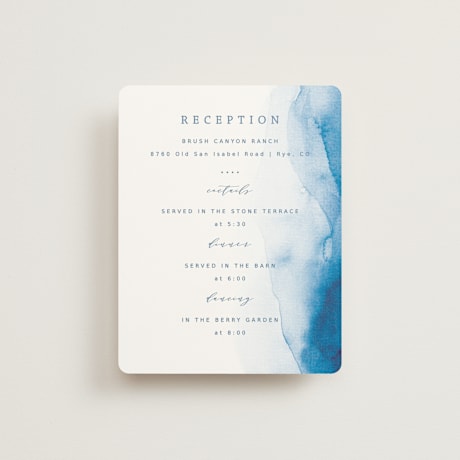 Reception Cards
