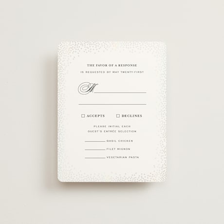 Gloss-Press RSVP Cards