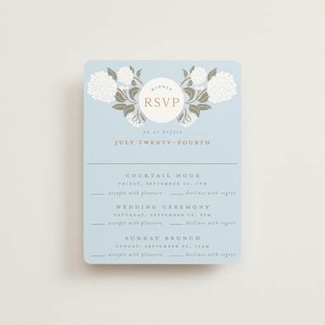Multi-Event RSVP Cards