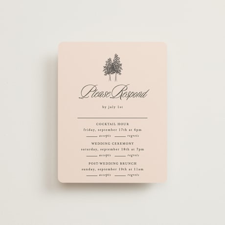 Multi-Event RSVP Cards