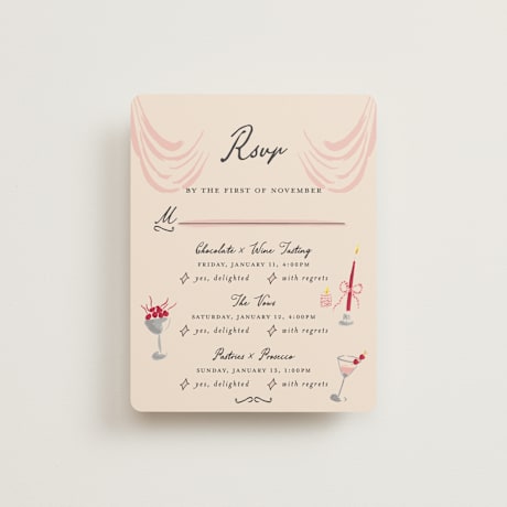 Multi-Event RSVP Cards