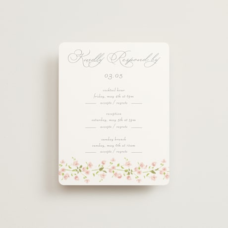 Multi-Event RSVP Cards