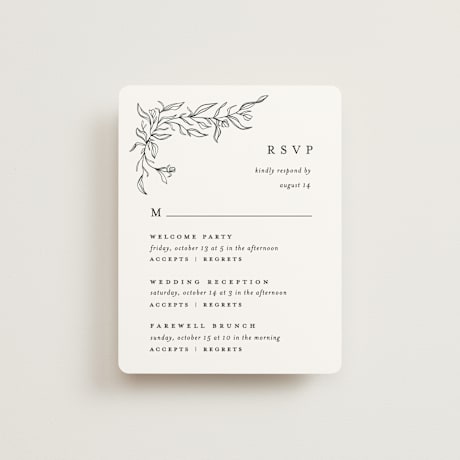 Multi-Event RSVP Cards