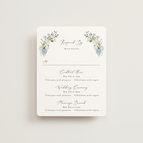 Multi-Event RSVP Cards