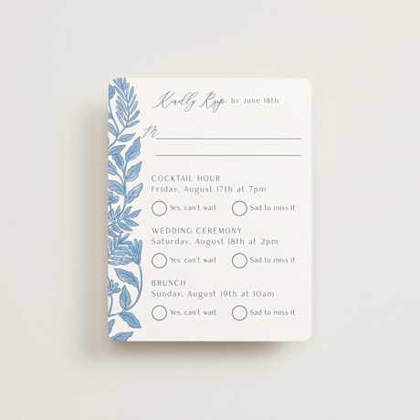 Multi-Event RSVP Cards