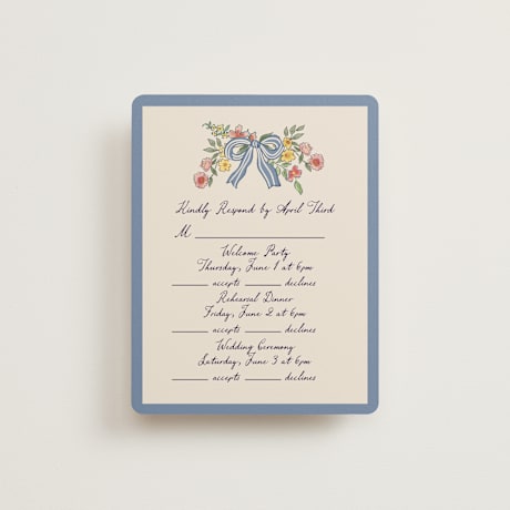 Multi-Event RSVP Cards