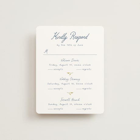 Multi-Event RSVP Cards