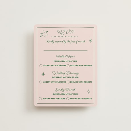 Multi-Event RSVP Cards