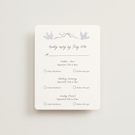 Multi-Event RSVP Cards