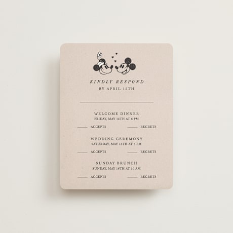 Multi-Event RSVP Cards