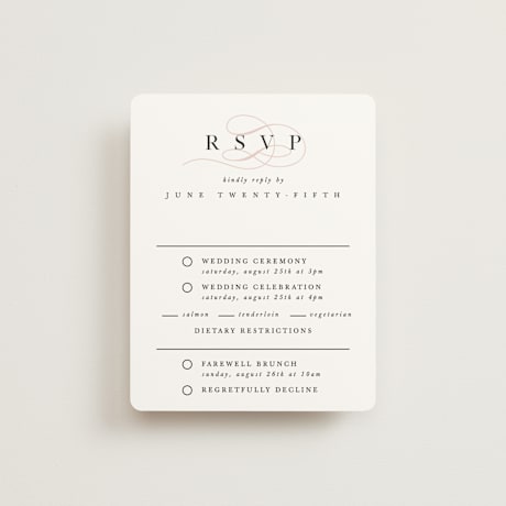 Multi-Event RSVP Cards