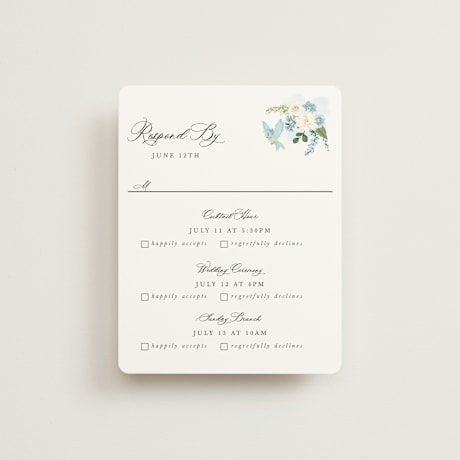 Multi-Event RSVP Cards