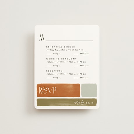 Multi-Event RSVP Cards
