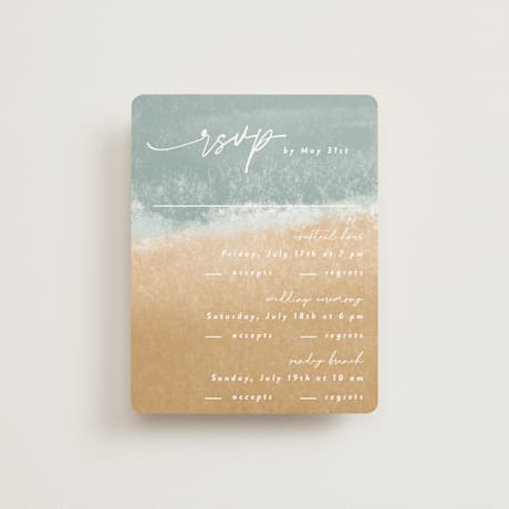 Multi-Event RSVP Cards