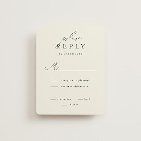 RSVP Cards
