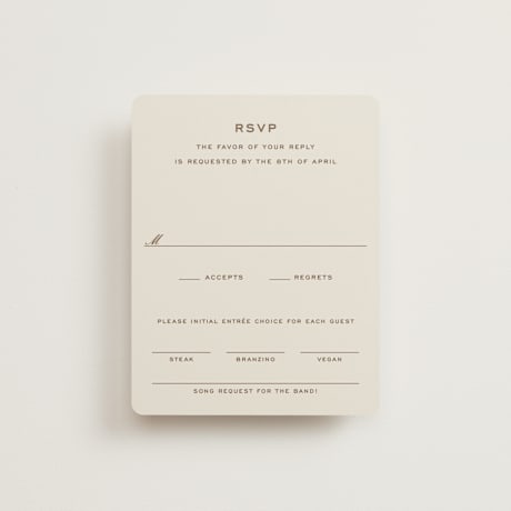 RSVP Cards