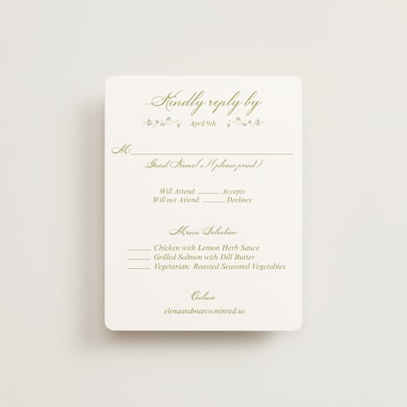 RSVP Cards