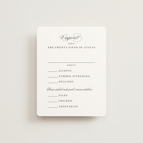 RSVP Cards