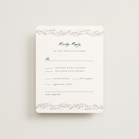 RSVP Cards