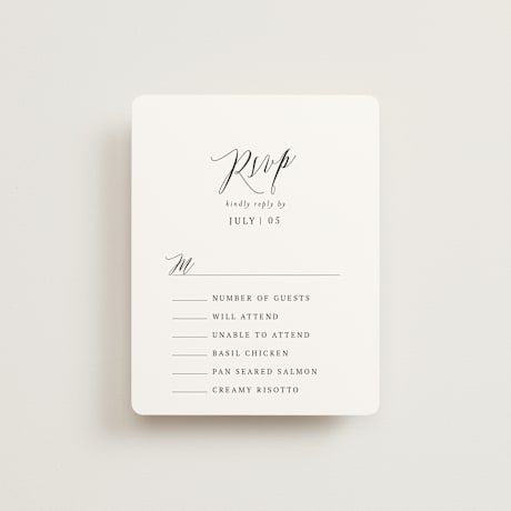 RSVP Cards