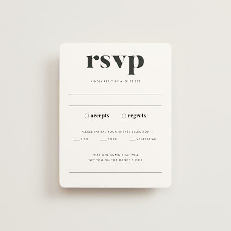 RSVP Cards