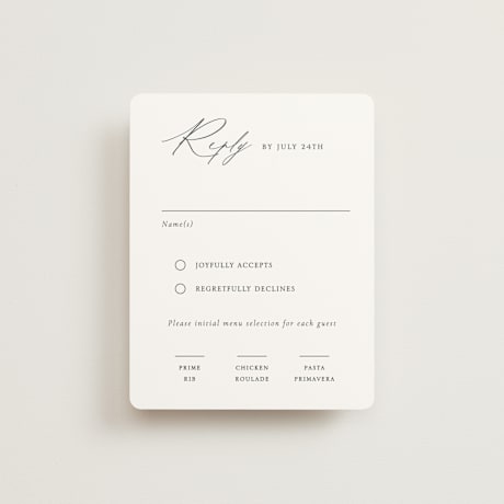 RSVP Cards