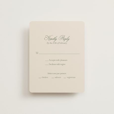 RSVP Cards