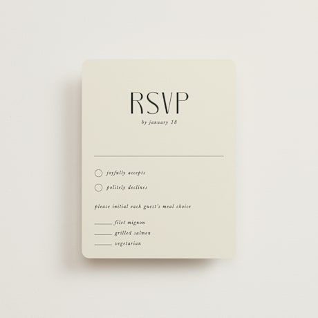RSVP Cards