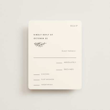 RSVP Cards