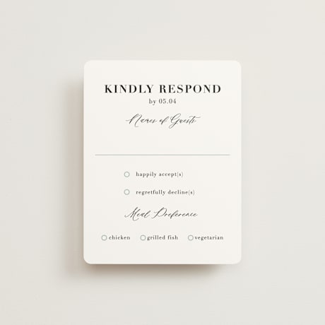 RSVP Cards