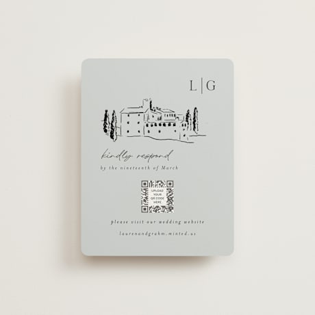 RSVP Online Enclosure Cards
