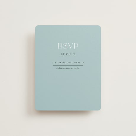 RSVP Online Enclosure Cards