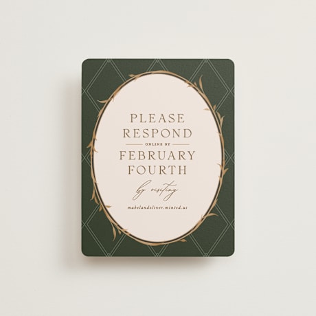 RSVP Online Enclosure Cards