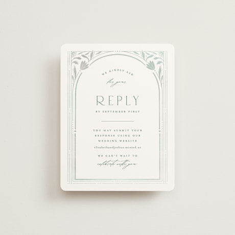 RSVP Online Enclosure Cards